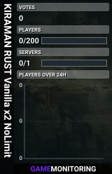 KIRAMAN RUST Vanilla x2 NoLimit