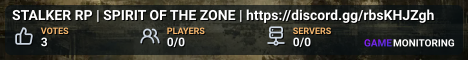STALKER RP | SPIRIT OF THE ZONE | https://discord.gg/rbsKHJZgh
