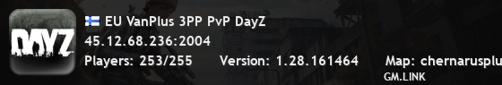 EU VanPlus 3PP PvP DayZ
