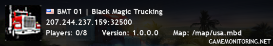 BMT 01 | Black Magic Trucking