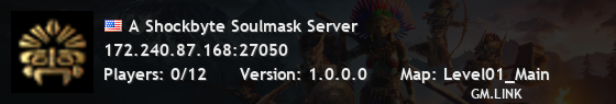 A Shockbyte Soulmask Server