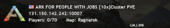 ARK FOR PEOPLE WITH JOBS [10x]Cluster PVE