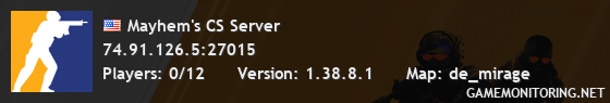 Mayhem's CS Server