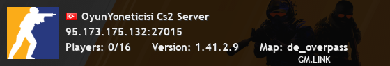 OyunYoneticisi Cs2 Server