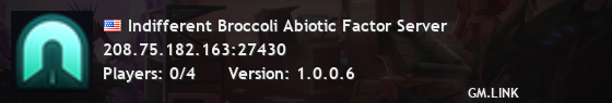 Indifferent Broccoli Abiotic Factor Server