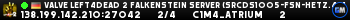 Valve Left4Dead 2 Falkenstein Server (srcds1005-fsn-hetz.421.28