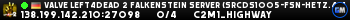 Valve Left4Dead 2 Falkenstein Server (srcds1005-fsn-hetz.421.84