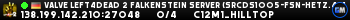 Valve Left4Dead 2 Falkenstein Server (srcds1005-fsn-hetz.421.34