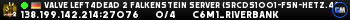 Valve Left4Dead 2 Falkenstein Server (srcds1001-fsn-hetz.421.62