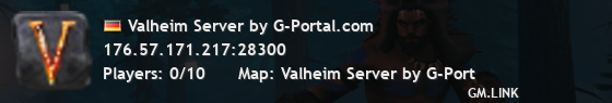 Valheim Server by G-Portal.com