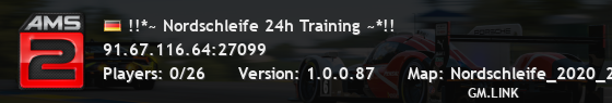 !!*~ Nordschleife 24h Training ~*!!