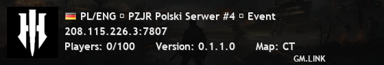 PL/ENG ♦ PZJR Polski Serwer #4 ♦ Event