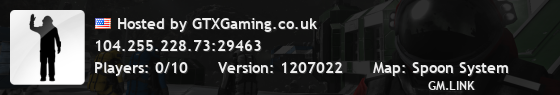 Hosted by GTXGaming.co.uk