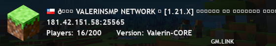🌊 VALERINSMP NETWORK ⚡ [1.21.X] ᴇᴠᴇɴᴛᴏ ᴅᴇ ɴᴀᴠɪᴅᴀᴅ ᴀᴄᴛɪᴠᴏ ☃☃