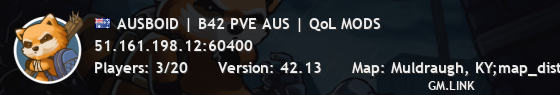 AUSBOID | B42 PVE AUS | QoL MODS