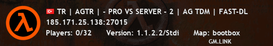 TR | AGTR | - PRO VS SERVER - 2 | AG TDM | FAST-DL