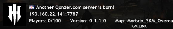 Another Qonzer.com server is born!