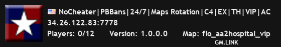 NoCheater|PBBans|24/7|Maps Rotation|C4|EX|TH|VIP|AC