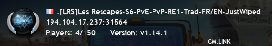 .[LRS]Les Rescapes-S6-PvE-PvP-RE1-Trad-FR/EN-JustWiped