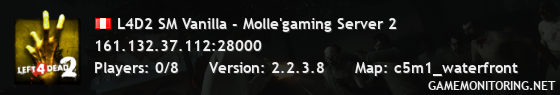 L4D2 SM Vanilla - Molle'gaming Server 2