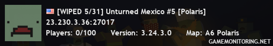 [WIPED 5/03] Unturned Mexico #5 [Polaris]