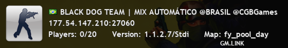 BLACK DOG TEAM | MIX AUTOMÁTICO @BRASIL @CGBGames