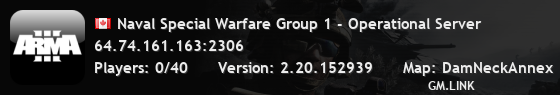 Naval Special Warfare Group 1 - Operational Server