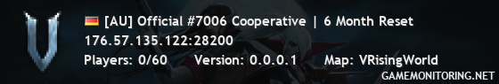 [AU] Official #7006 Cooperative | 6 Month Reset