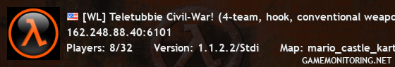 [WL] Teletubbie Civil-War! (4-team, hook, conventional weapons)