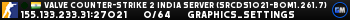 Valve Counter-Strike 2 india Server (srcds1021-bom1.261.7)