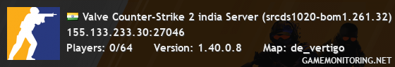 Valve Counter-Strike 2 india Server (srcds1020-bom1.261.32)