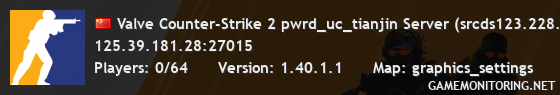 Valve Counter-Strike 2 pwrd_uc_tianjin Server (srcds123.228.1)