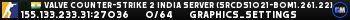 Valve Counter-Strike 2 india Server (srcds1021-bom1.261.22)