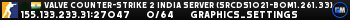 Valve Counter-Strike 2 india Server (srcds1021-bom1.261.33)