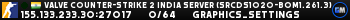 Valve Counter-Strike 2 india Server (srcds1020-bom1.261.3)