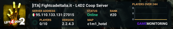 [ITA] FightcadeItalia.it - L4D2 Coop Server