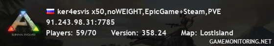 ker4esvis x50,noWEIGHT,EpicGame+Steam,PVE