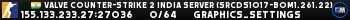 Valve Counter-Strike 2 india Server (srcds1017-bom1.261.22)
