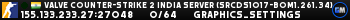 Valve Counter-Strike 2 india Server (srcds1017-bom1.261.34)