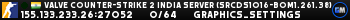 Valve Counter-Strike 2 india Server (srcds1016-bom1.261.38)