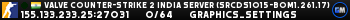 Valve Counter-Strike 2 india Server (srcds1015-bom1.261.17)