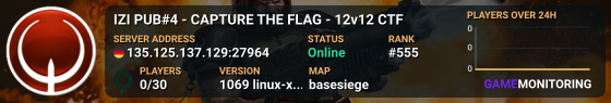 IZI PUB#4 - CAPTURE THE FLAG - 12v12 CTF