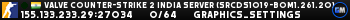 Valve Counter-Strike 2 india Server (srcds1019-bom1.261.20)