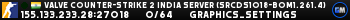 Valve Counter-Strike 2 india Server (srcds1018-bom1.261.4)