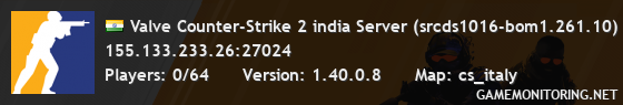 Valve Counter-Strike 2 india Server (srcds1016-bom1.261.10)
