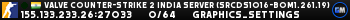 Valve Counter-Strike 2 india Server (srcds1016-bom1.261.19)