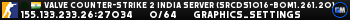Valve Counter-Strike 2 india Server (srcds1016-bom1.261.20)
