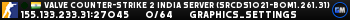 Valve Counter-Strike 2 india Server (srcds1021-bom1.261.31)