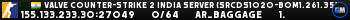 Valve Counter-Strike 2 india Server (srcds1020-bom1.261.35)
