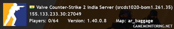 Valve Counter-Strike 2 india Server (srcds1020-bom1.261.35)